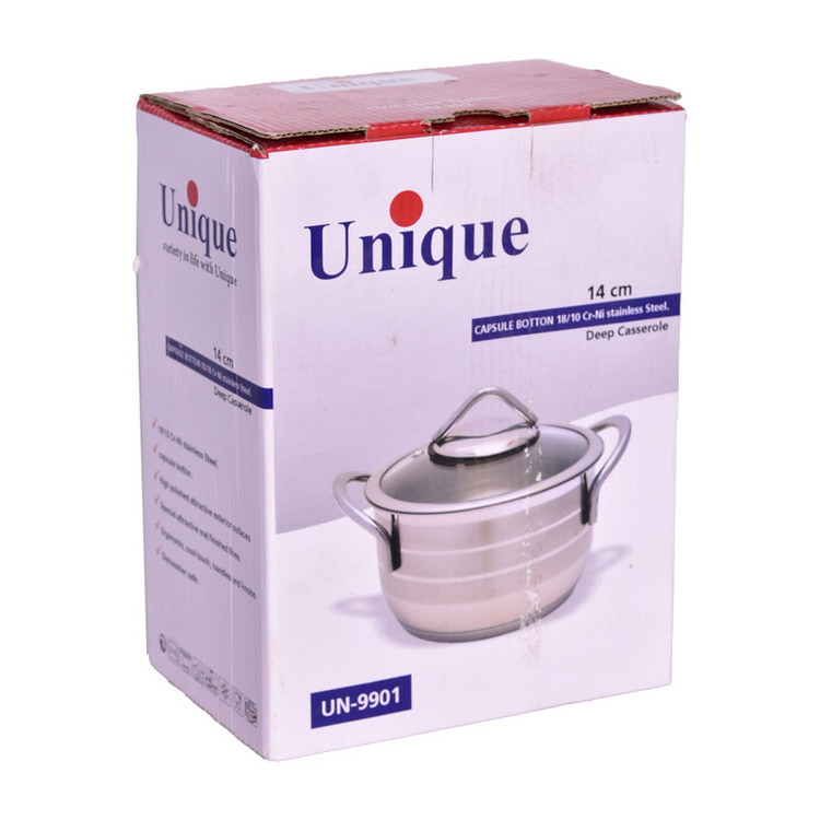 قابلمه استیل یونیک سایز 14 مدل un 9901