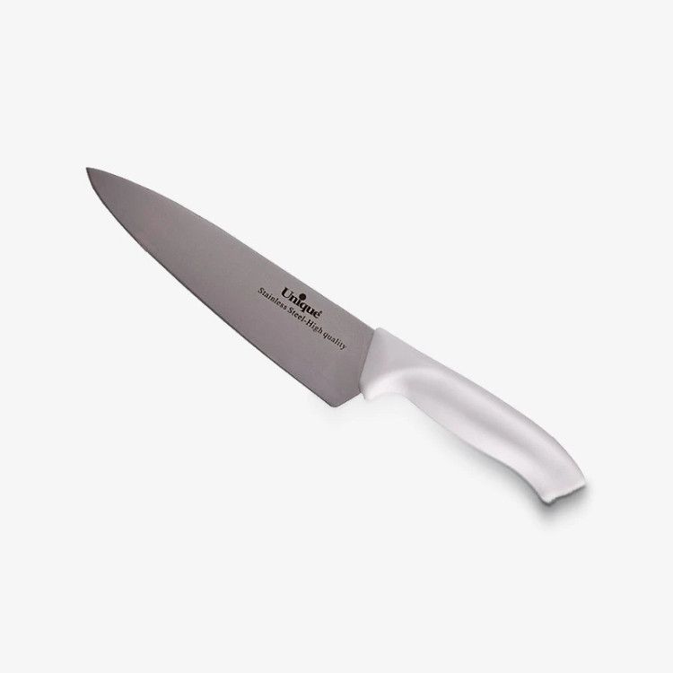 چاقوی آشپزخانه بزرگ یونیک دسته پلاستیکی ۲۱ سانتیمتر مدل UN-5519