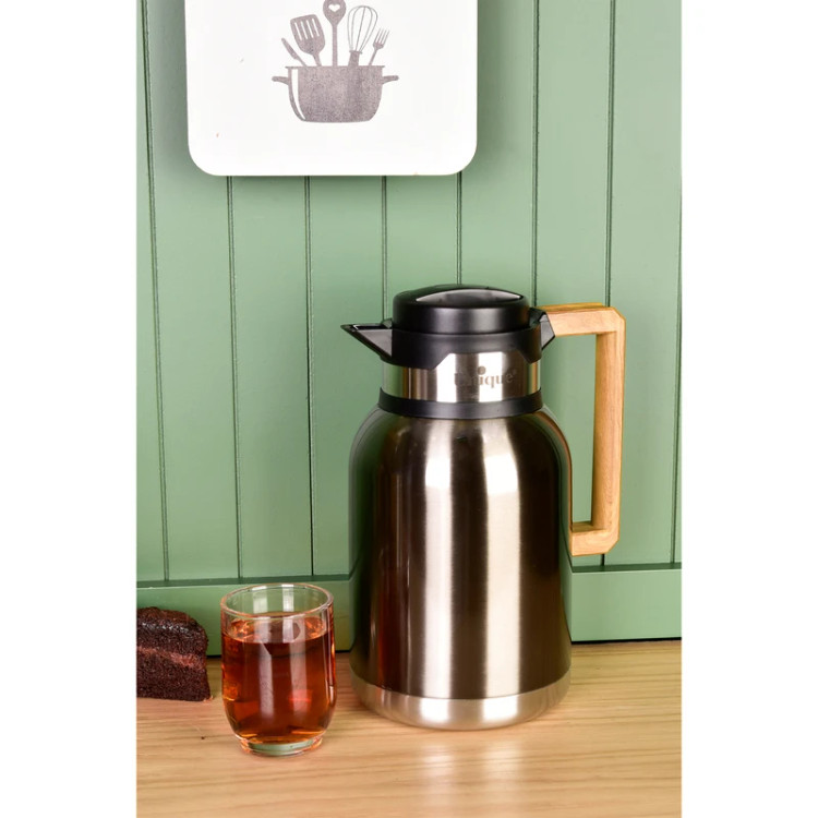 فلاسک ۲ لیتری دسته چوبی یونیک مدل UN-1860