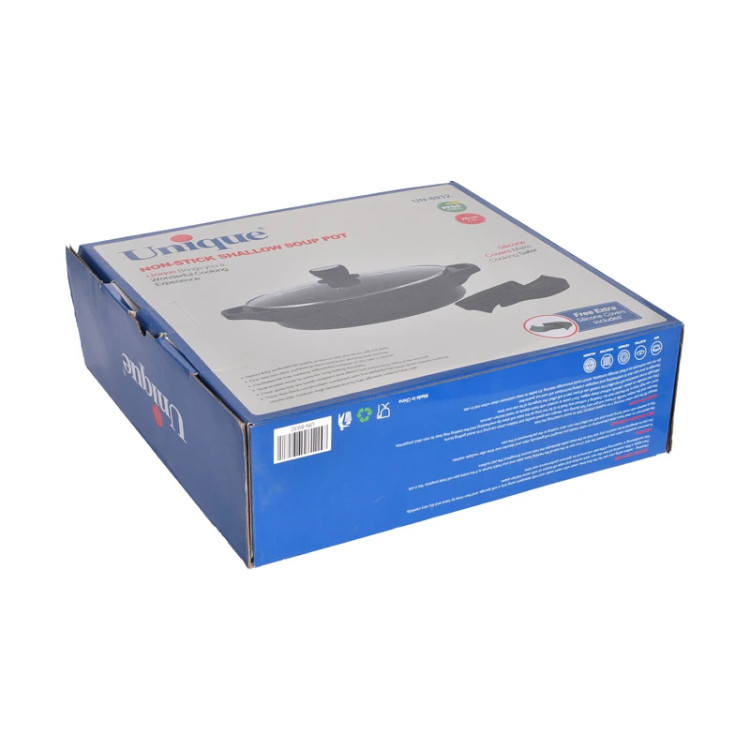 تابه گرانیت یونیک طرح هلیوس سایز ۲۸ مدل UN-8932