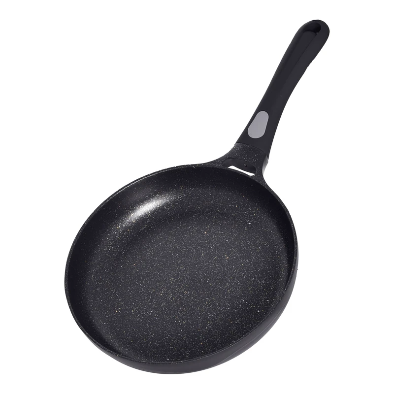تابه گرانیت تک‌دسته یونیک طرح هلیوس سایز ۲۴ مدل UN-8934