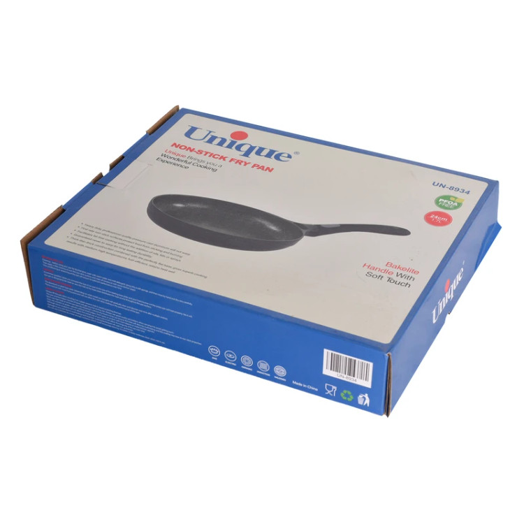 تابه گرانیت تکدسته یونیک طرح هلیوس سایز ۲۴ مدل UN-8934